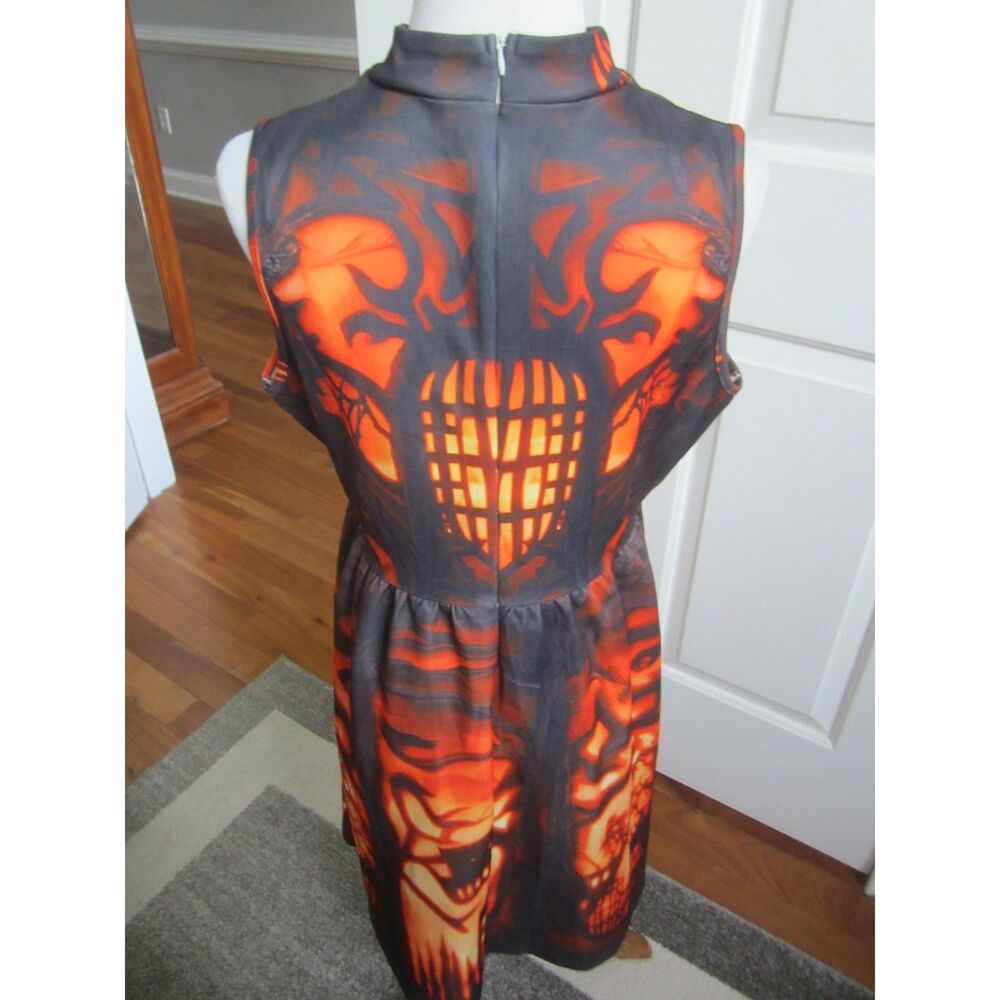 NEW CUTE HALLOWEEN DRESS WILL GO FROM WORK, SCHOOL TO TRICK OR TREAT XL - Picture 4 of 4